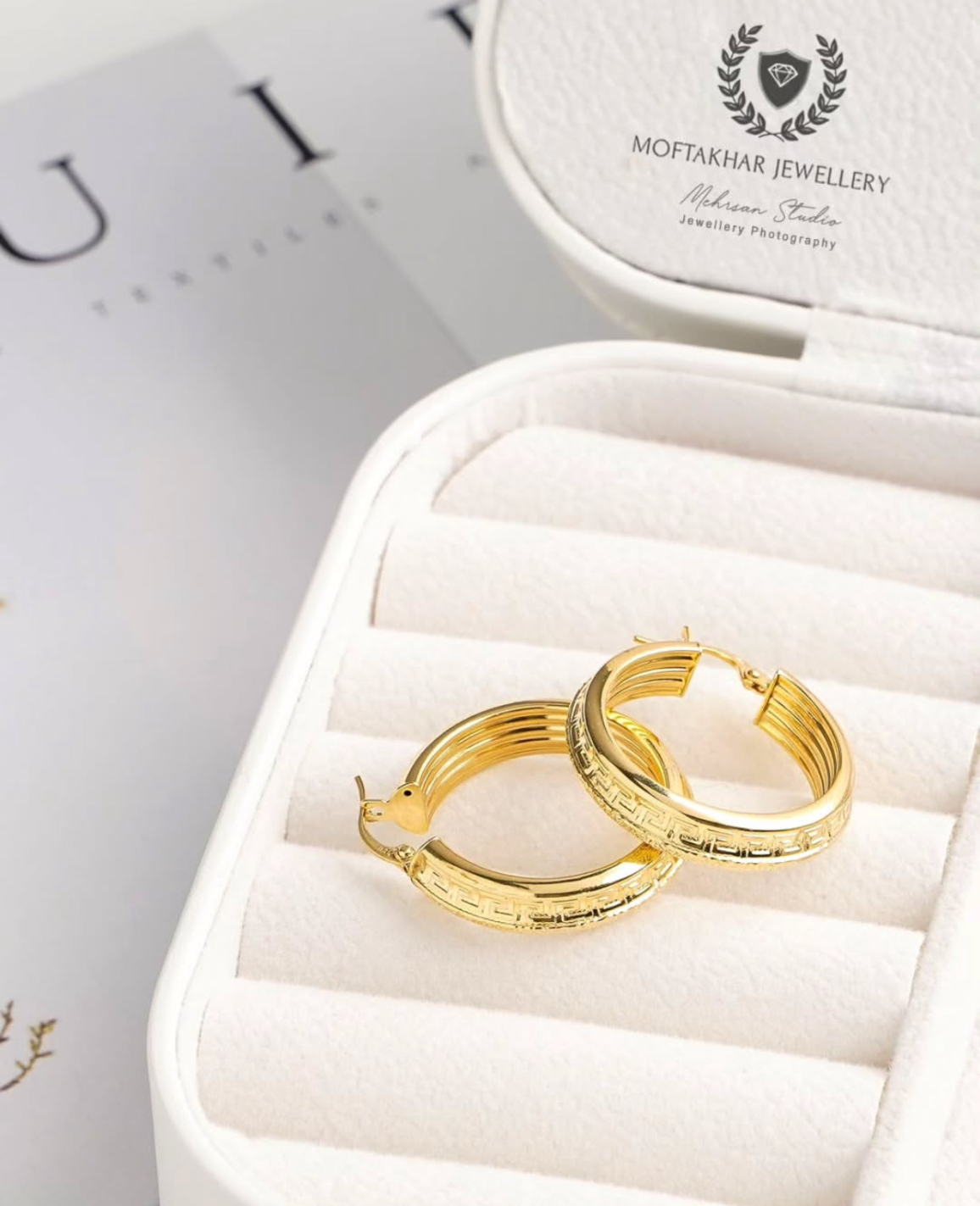 گوشواره حلقه ای ورساچه